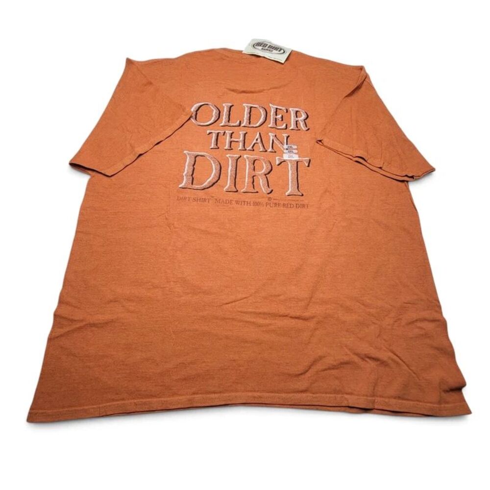 Vintage Original Red Dirt Shirt Co Hawaii T-Shirt 2XL NWT Older Than Dirt 90s